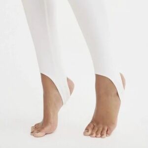 Tropic of C Stirrup White Leggings, Size M